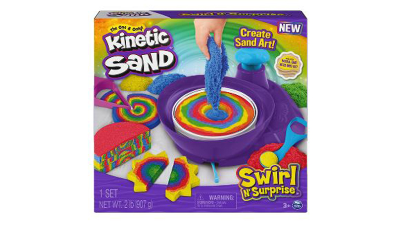 Kinetic Sand Swirl N' Surprise