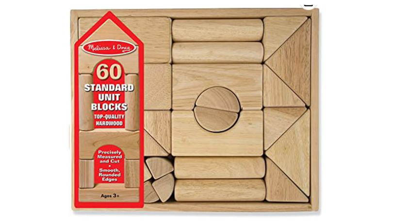 Melissa & Doug Standard Unit Blocks