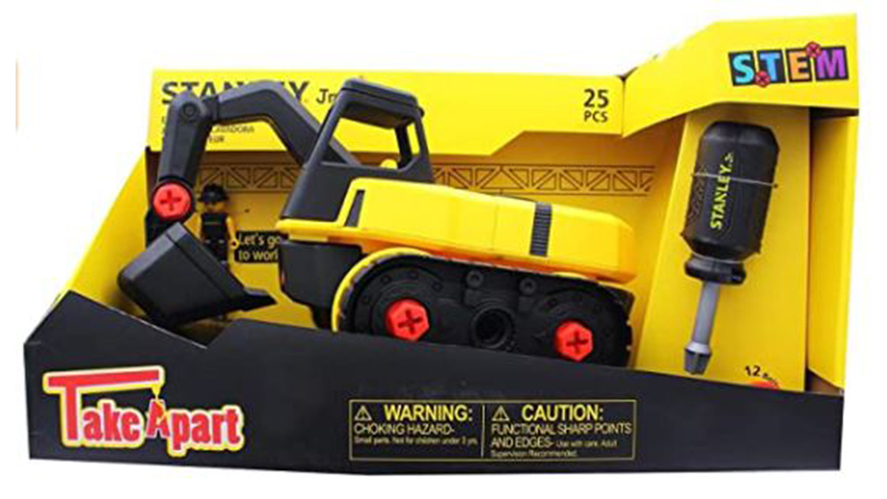 Stanley Jr. Take Apart XL Excavator Kit